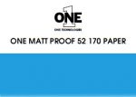 ONE MATT Proof 52 170 Paper